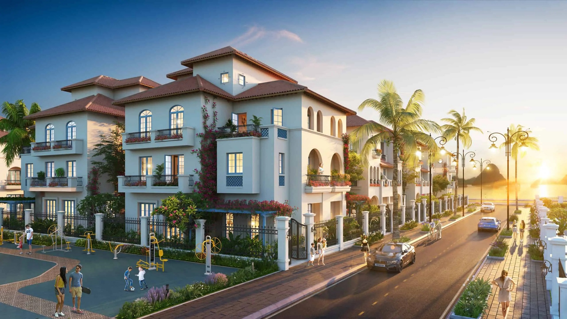 biệt thự dự án sun grand boulevard sầm sơn