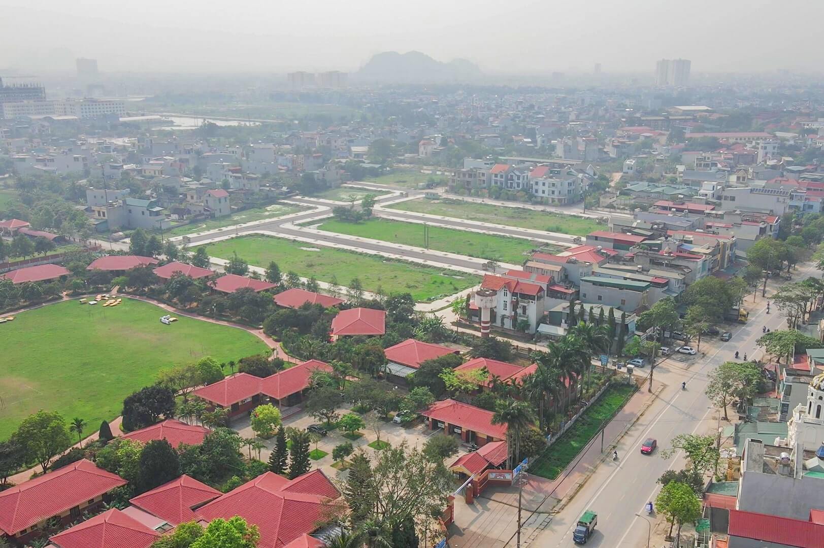tiến độ dự án quảng hưng central point