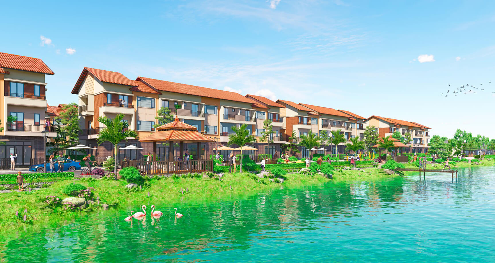 biệt thự dự án centa riverside bắc ninh