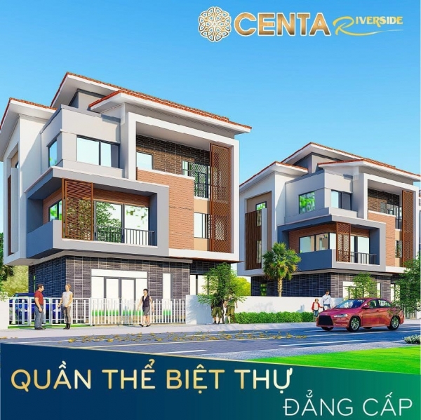 biệt thự dự án centa riverside vsip bắc ninh