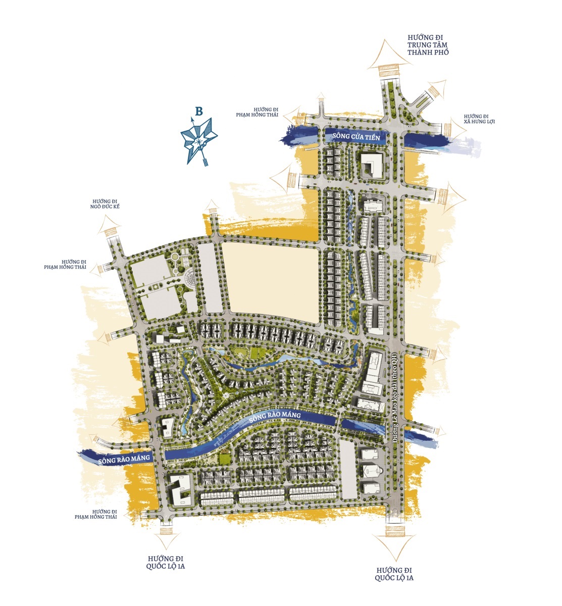 mặt bằng dự án vinh tân heritage vinh tân nghệ an
