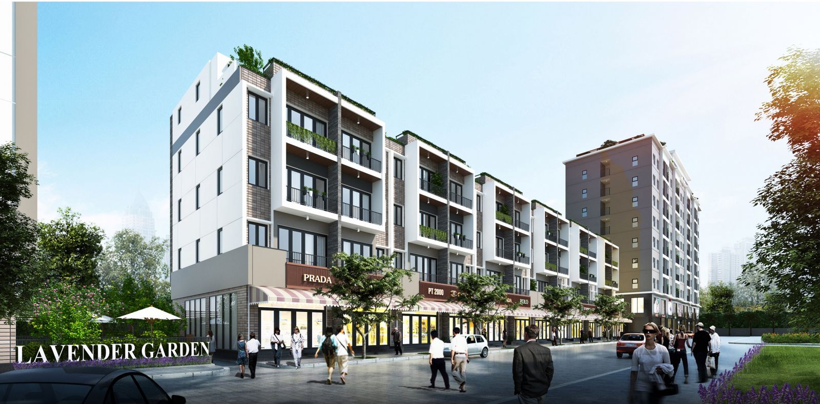 shophouse dự án lavender garden 176 định công