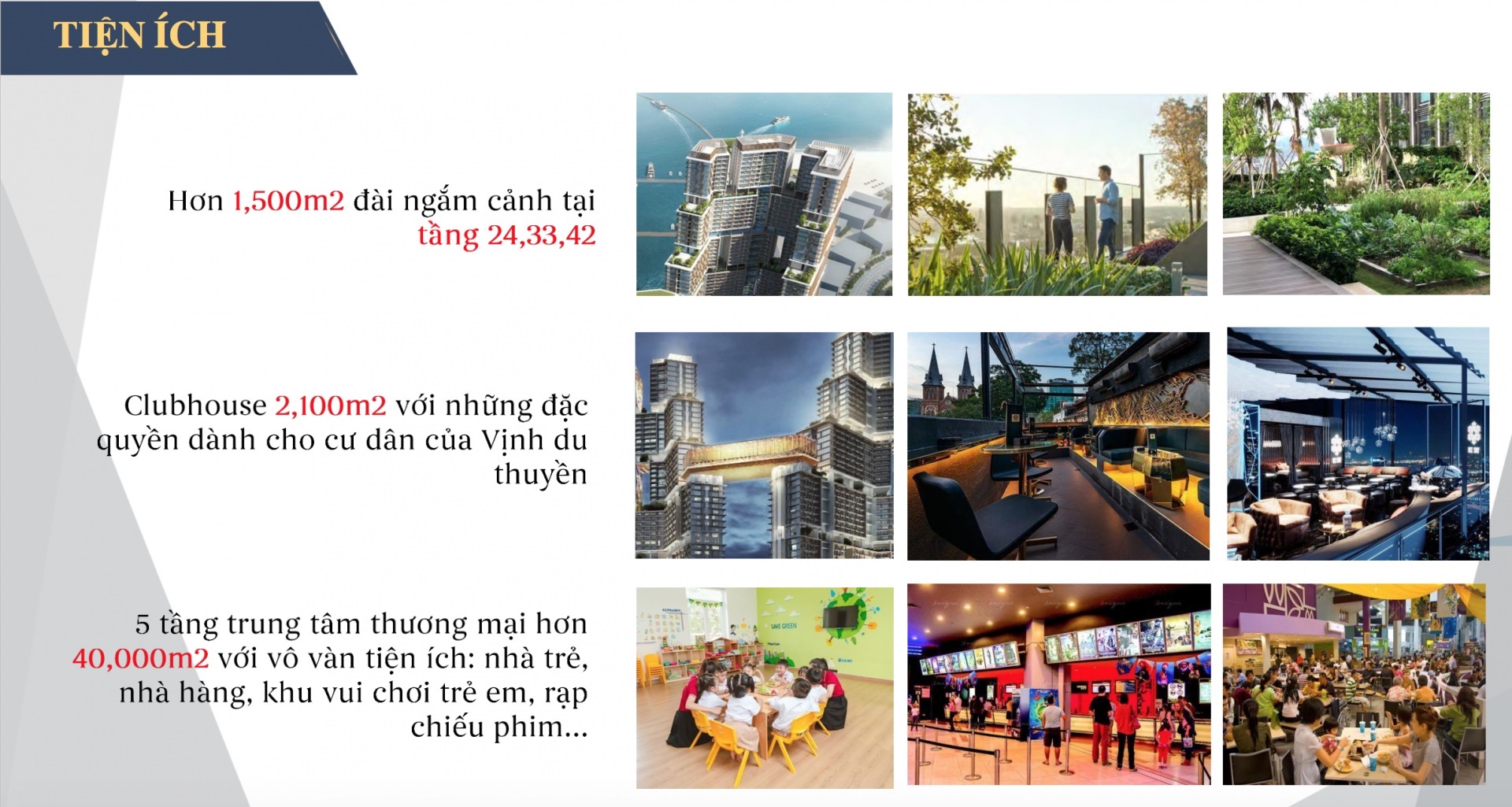 tiện ích dự án