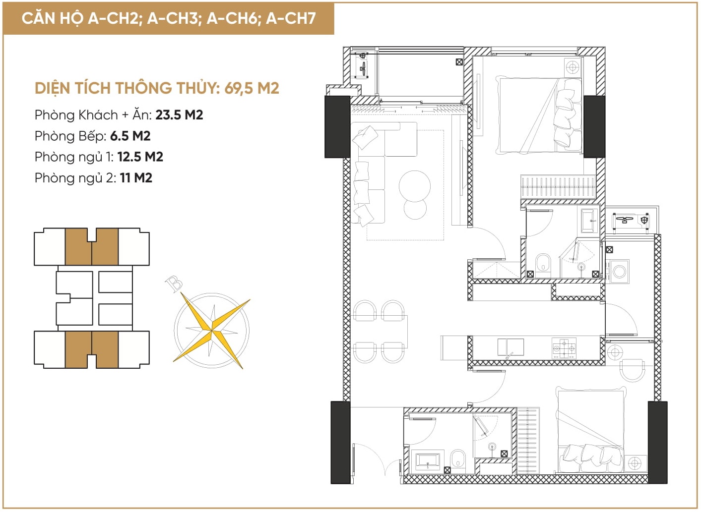 thiết kế căn hộ diamond hill bắc giang 2