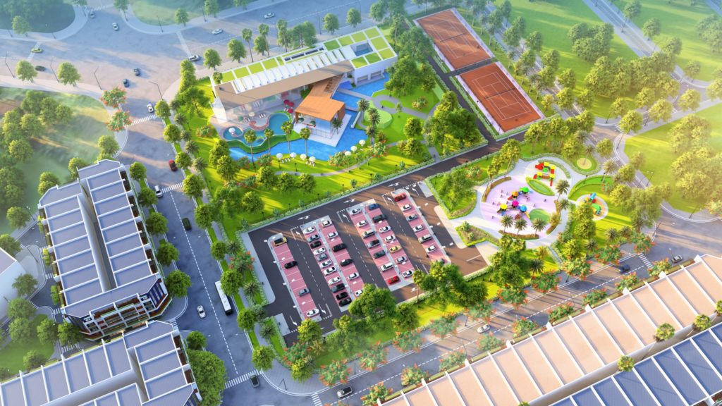 tiện ích dự án hoàng hà riverside dương kinh