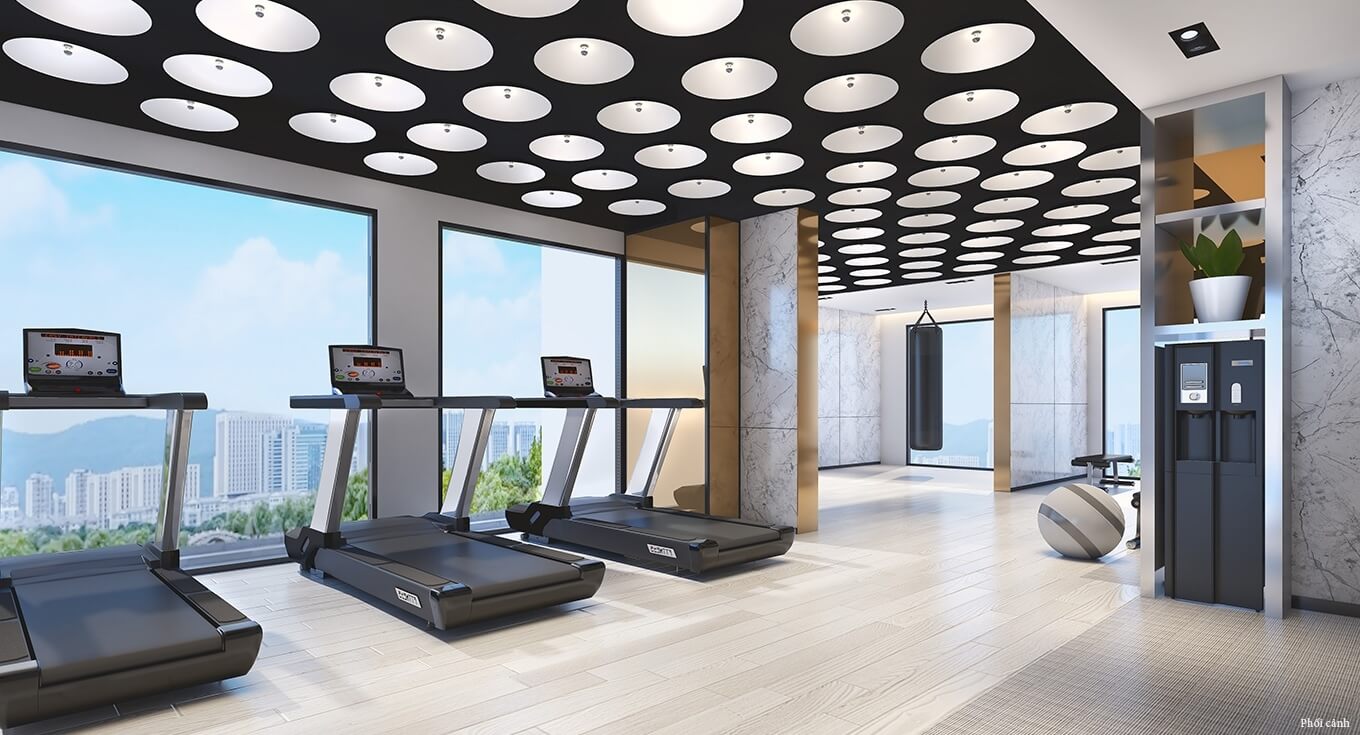 tiện ích gym dự án masteri west heights tây mỗ