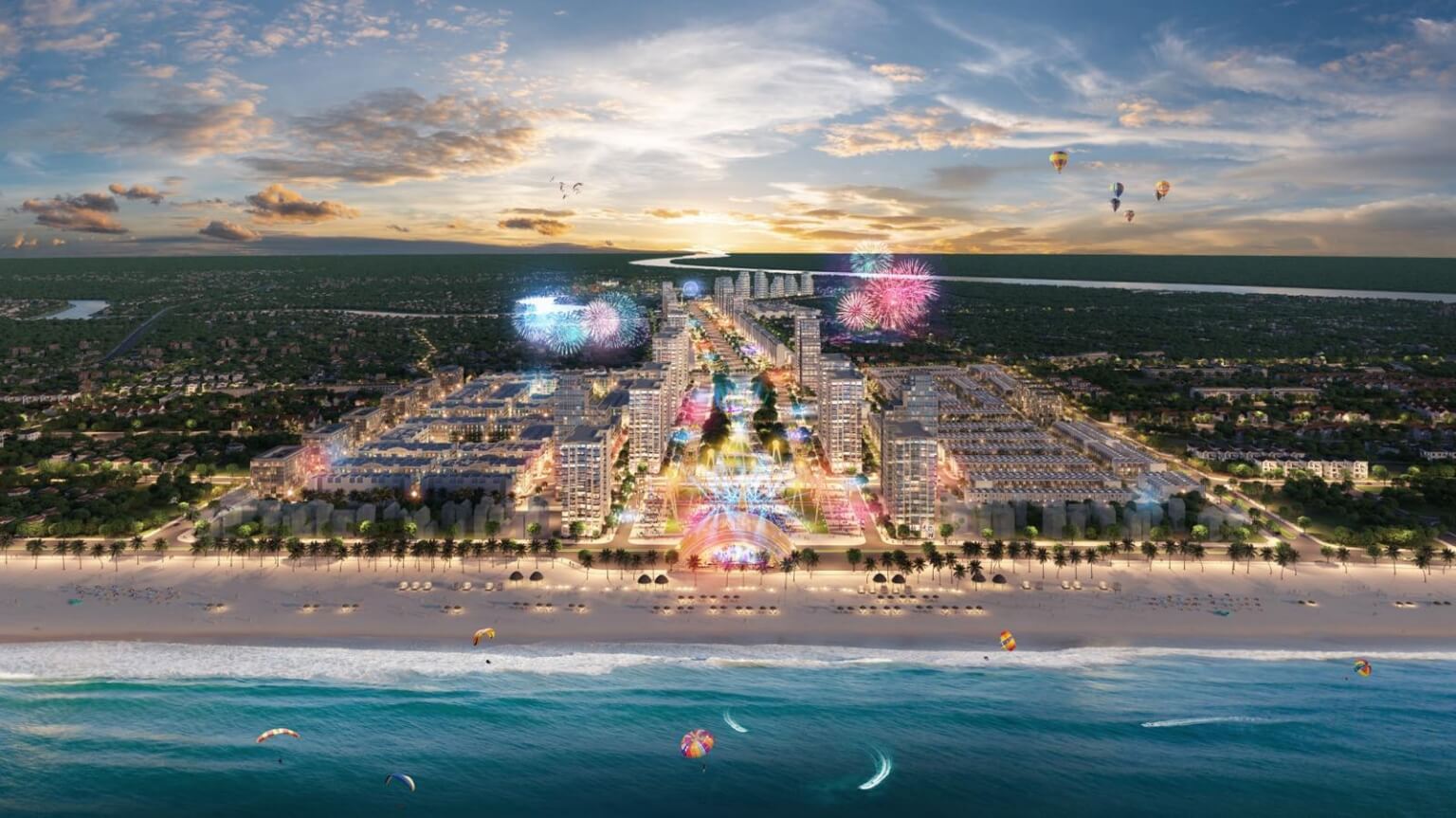 tiện ích dự án sun grand sầm sơn