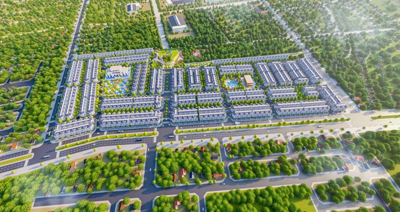 phối cảnh dự án vega city long thành đồng nai
