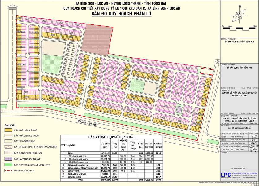 mặt bằng phân lô dự án dự án vega city long thành đồng nai