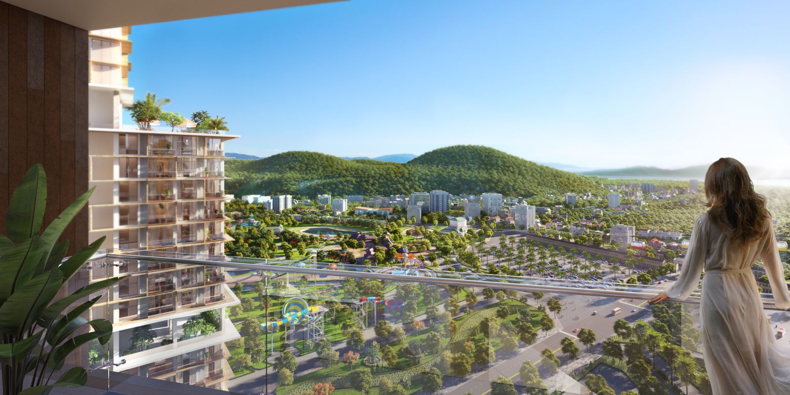 view 2 căn hộ sun marina town