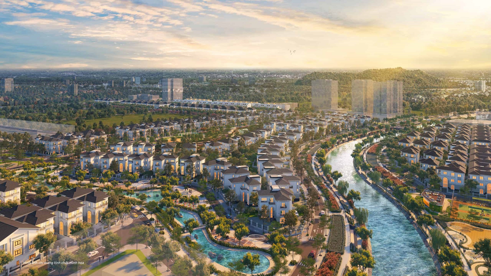 phối cảnh dự án vinh heritage