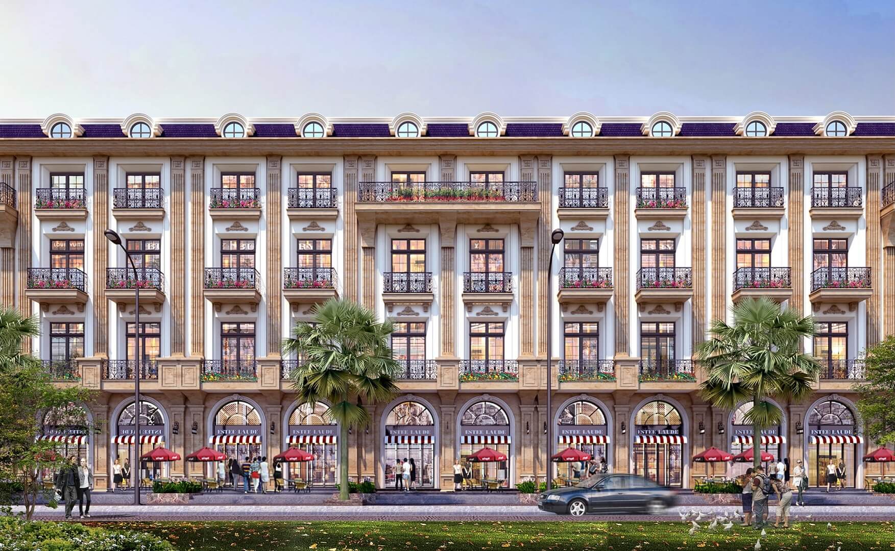shophouse dự án d' metropole chateau hà tĩnh