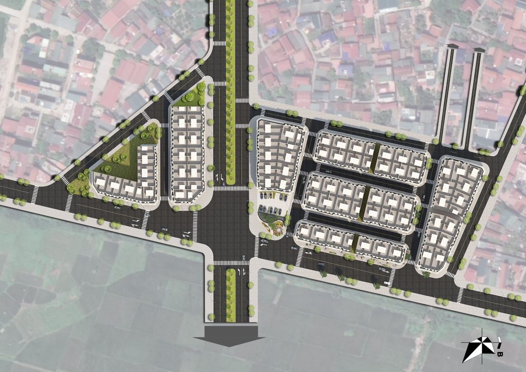 mặt bằng phân lô dự án sơn đồng center