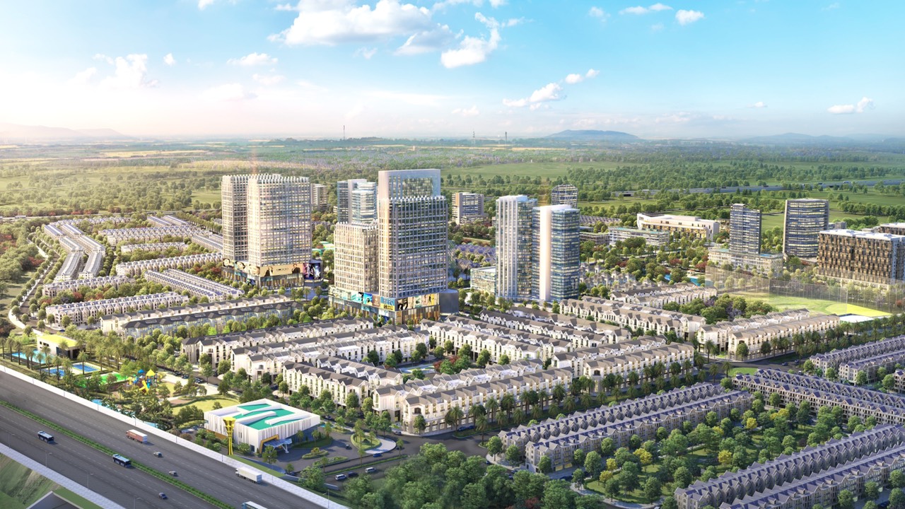 phối cảnh dự án khu đô thị kim đô policity yên phong bắc ninh