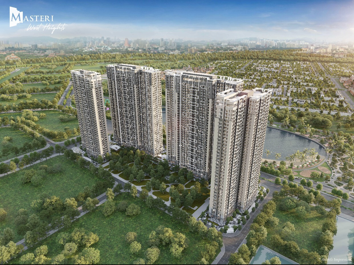 phối cảnh dự án masteri west heights tây mỗ