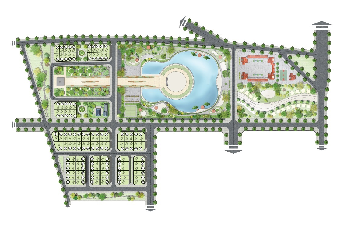 mặt bằng dự án sol lake villa đô nghĩa dương nội