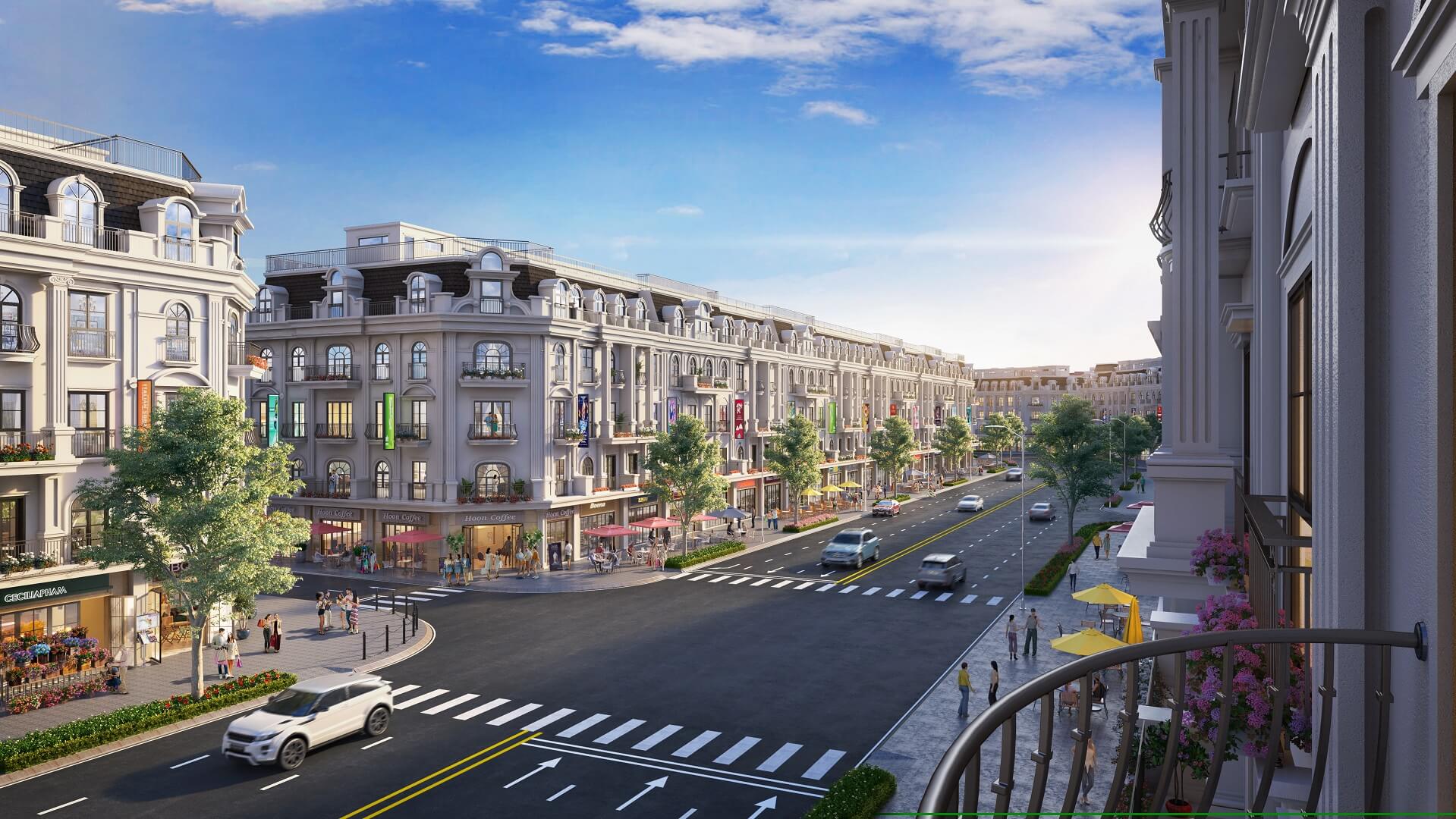 shophouse dự án river bay vĩnh yên bắc đầm vạc