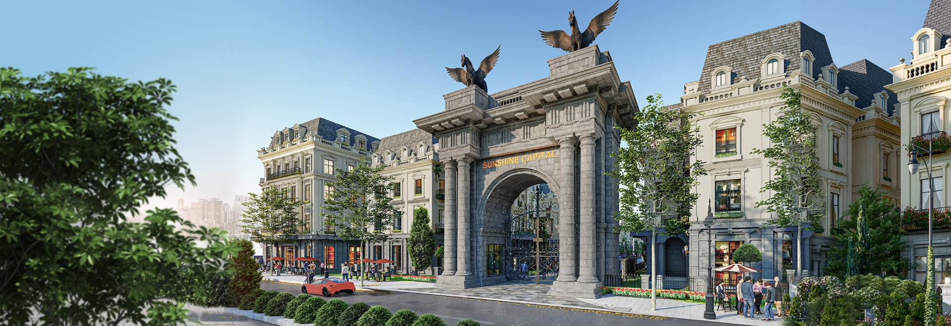 tiện ích dự án sunshine capital tây thăng long