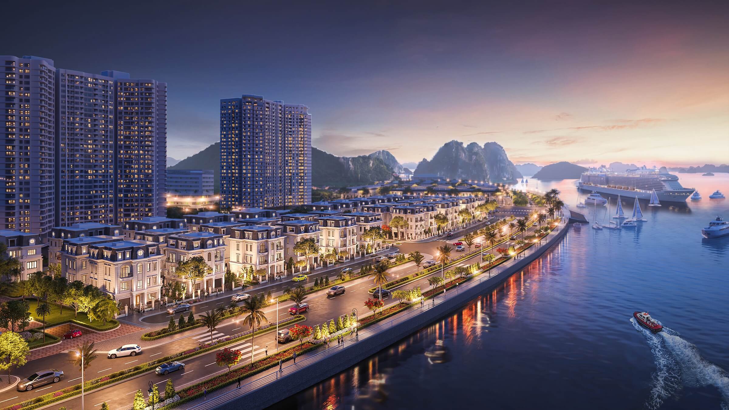 dự án the sapphire mansions hạ long
