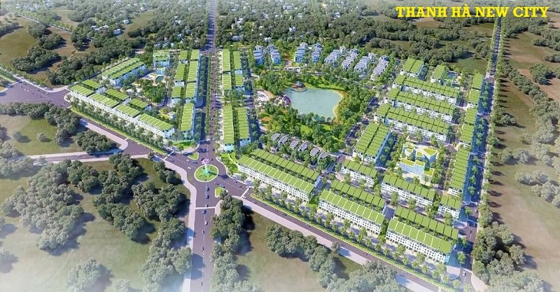 phối cảnh dự án thanh hà new city hải dương