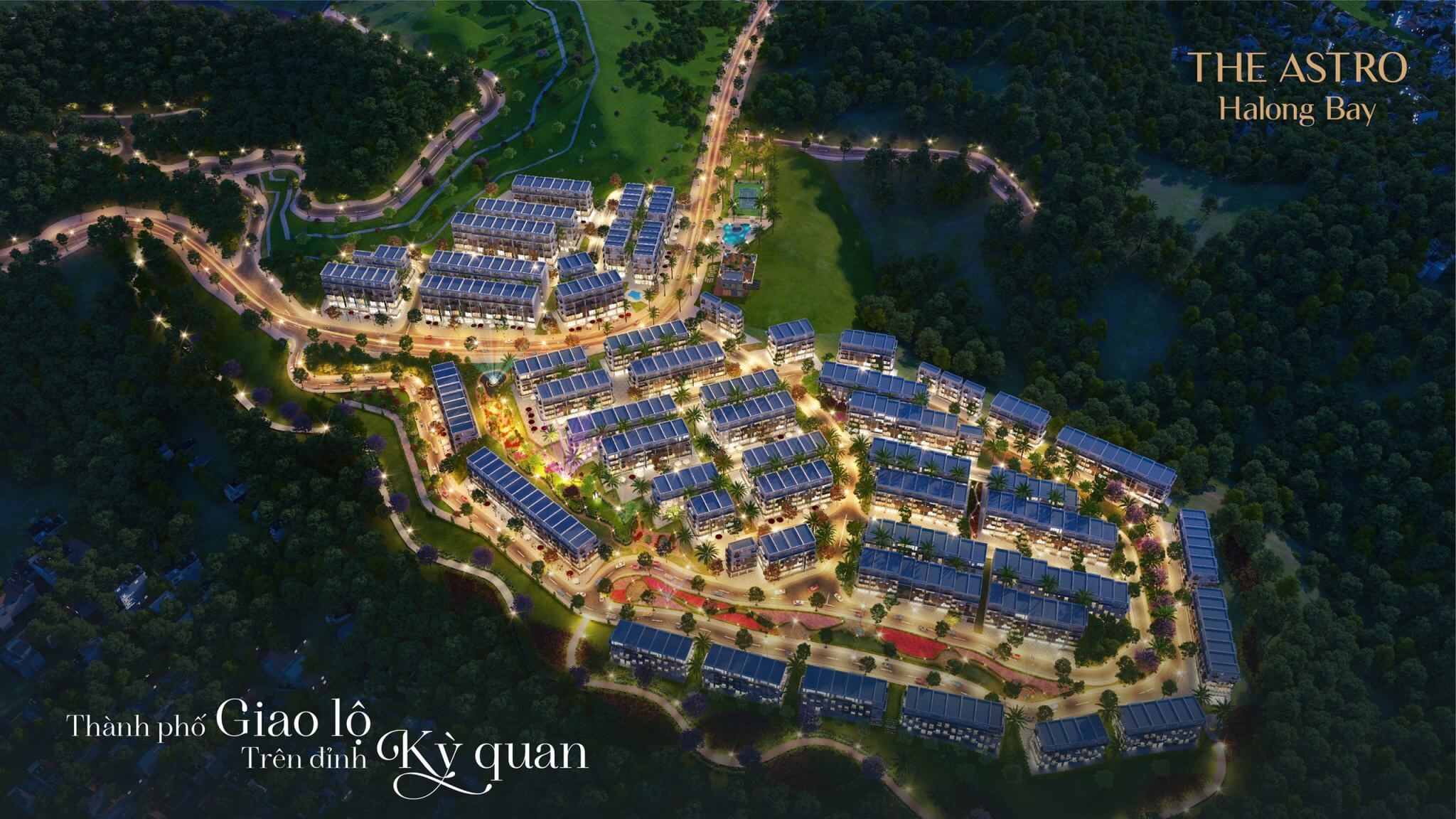 phối cảnh dự án the astro hạ long bay quảng ninh
