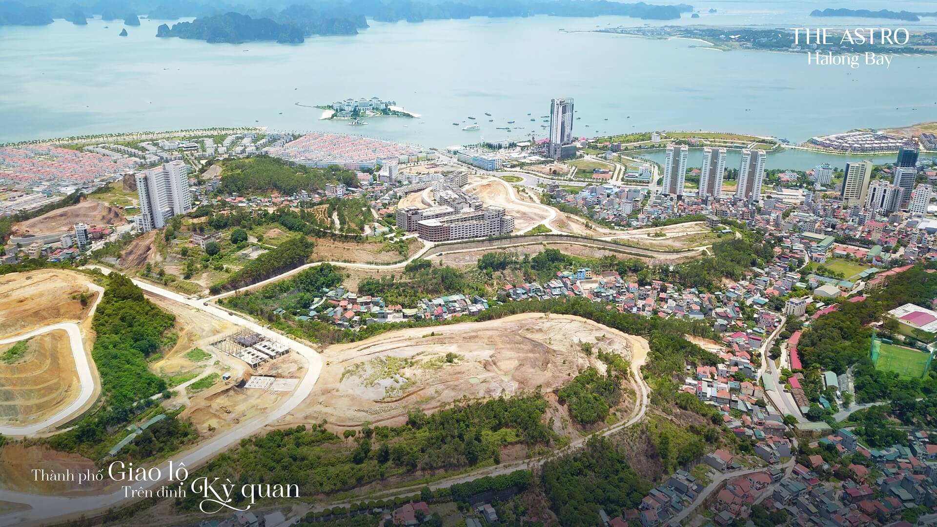 tiến độ dự án the astro hạ long bay