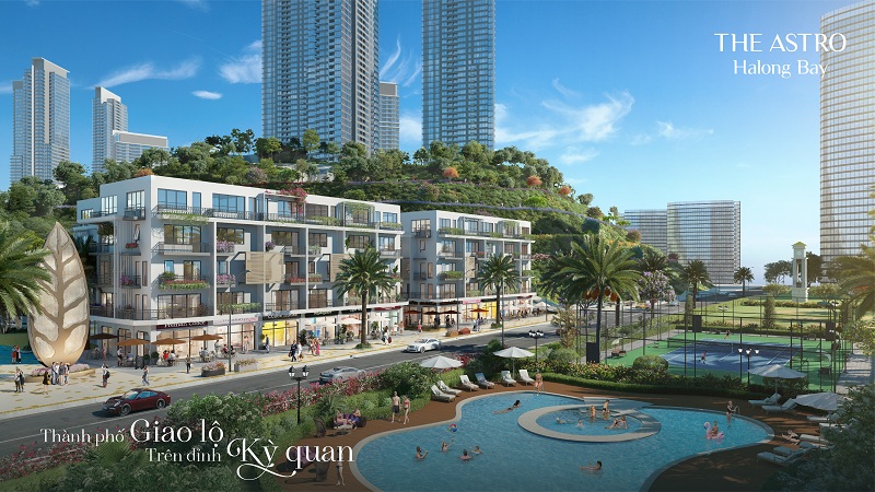 khu Orion Avenue dự án The Astro Hạ Long Bay