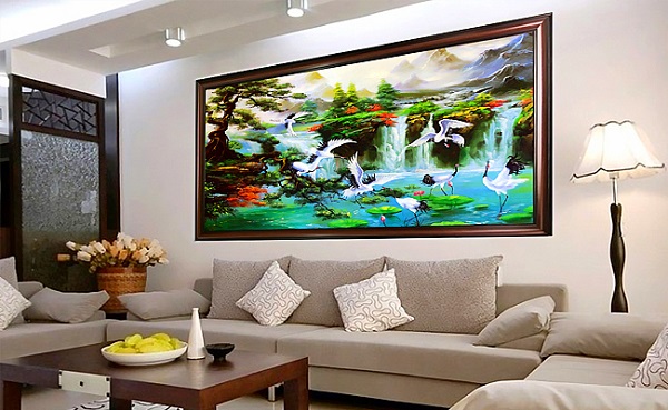 Tranh sơn thủy phong cảnh