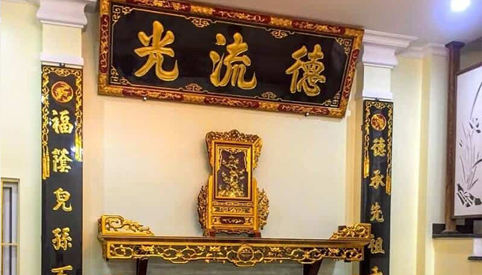 Cách bài trí câu đối