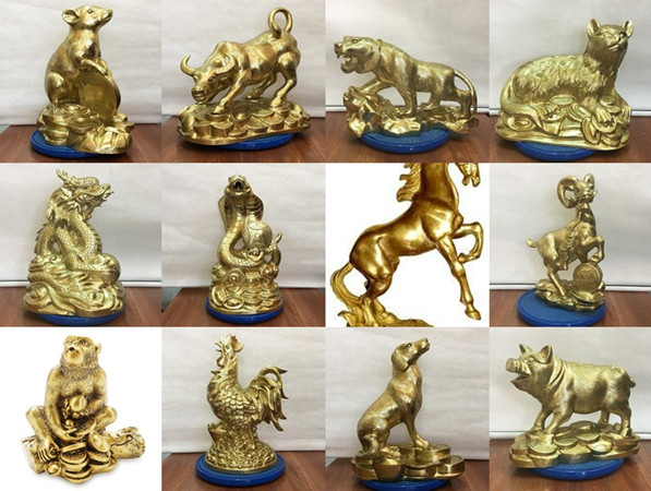 Đồ đồng phong thủy theo con giáp