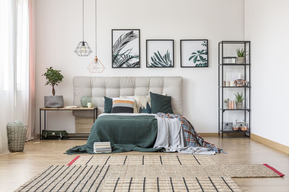 Màu trắng – Màu sơn phòng ngủ đẹp hợp với người mệnh Kim