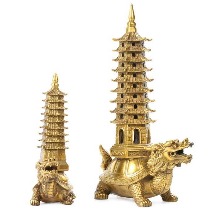 Rùa đầu rồng cõng tháp văn xương