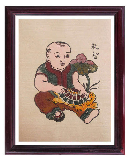 Tranh đông hồ ngày tết