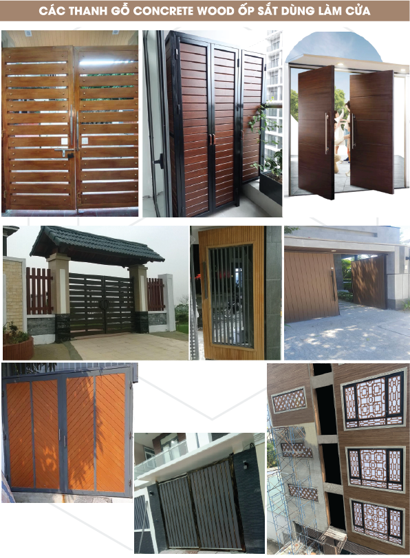 Ứng dụng của gỗ Conwood