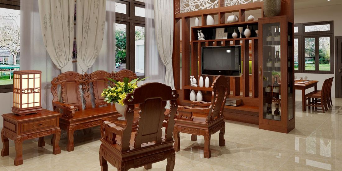 Gỗ tự nhiên làm bàn ghế