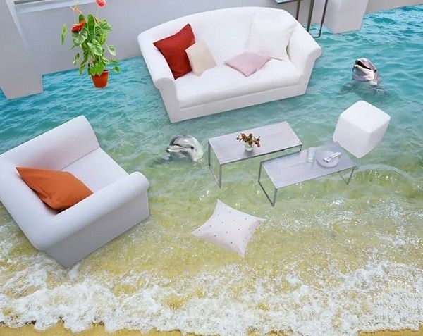 Các mẫu gạch 3D lát nền, ốp tường đẹp