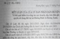 Ngang nhiên “xẻo” đất bán... đấu giá 