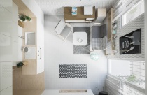Trang trí cho căn hộ dưới 50m2