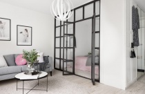 Căn hộ chưa đầy 40m2 ngập nắng cho cô nàng độc thân