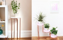 Kệ ống đồng sang chảnh trang trí cho nhà đẹp