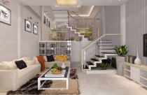 Mẫu thiết kế cầu thang nhà ống đẹp