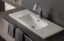 Cách lắp đặt lavabo âm bàn cho không gian phòng tắm hiện đại