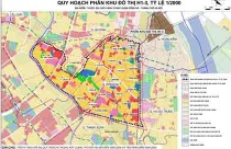 Hà Nội: Duyệt Nhiệm vụ quy hoạch 1/2000 Phân khu đô thị H1-3
