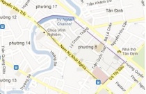 TP.HCM: Quy hoạch  1/2000 Khu dân cư phường 8, quận 3