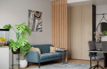Căn hộ 54m2 đầy thông minh và tinh tế