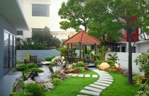 Phong cách thiết kế sân vườn được ưa chuộng