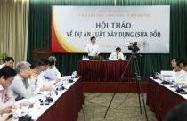 Lấy ý kiến xây dựng Luật Xây dựng (sửa đổi) tại TP HCM