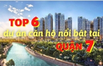 Top 6 dự án căn hộ nổi bật tại Quận 7