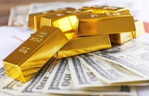 Vàng tăng chóng mặt, USD rơi tự do