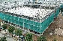Cất nóc bệnh viện Vạn Phúc Sài Gòn